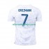 Camisola França Griezmann 7 Homem Equipamento Segundo Copa do Mundo 2022 Manga Curta